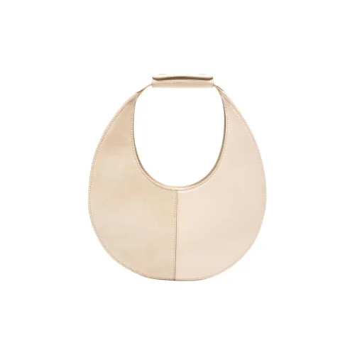 Staud Телячья кожа Сумка на одно плечо Женская Светлый Бежевый