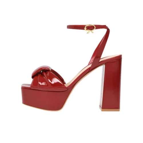 GIANVITO ROSSI one Ремень Сандалии Красный Женские