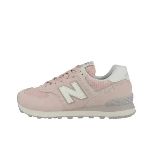 New Balance NB 574 Low Топ Повседневные Беговые Кроссовки Женские Розовые