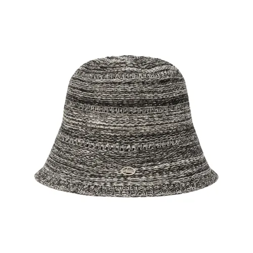 CHUU Шляпы ведра Женские Черный Белый