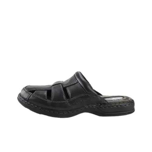 Hush Puppies Slip-Resistant Домашние тапочки Мужские Черные