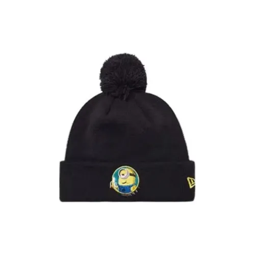 New Era Акриловые шапки-бини для детей черного цвета