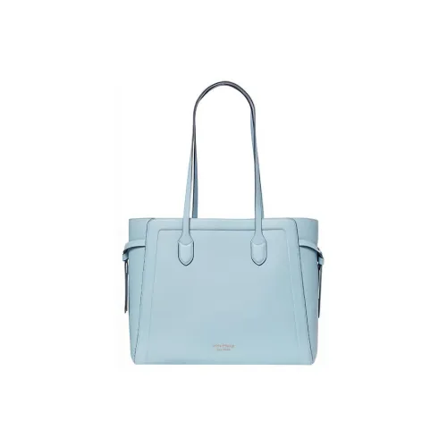 Kate Spade Knott Коровья кожа Тоут Сумка Сумка для покупок Сумка Сумка через плечо Женская Кристально-синий