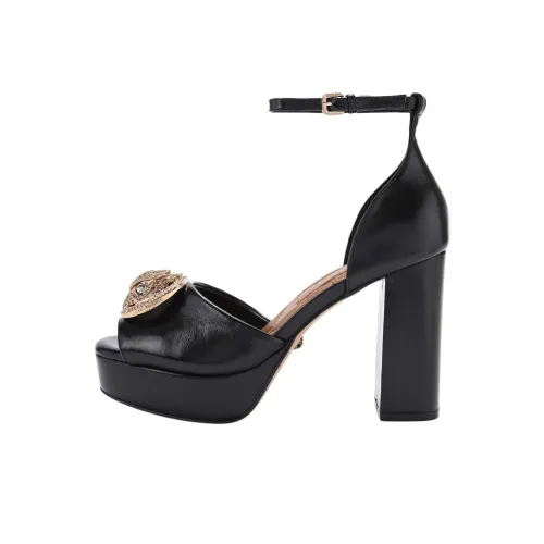 Kurt Geiger London One Ремень Сандалии 10,9 см Женские Черные