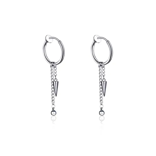 YOASOBI Сплав Нижняя заколка On Серьги Унисекс