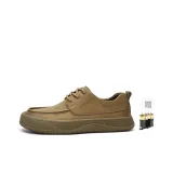 [Циси Фестиваль Подарок] Желтый Коричневый В комплекте носки*1 (Стандартный размер кожаной обуви)