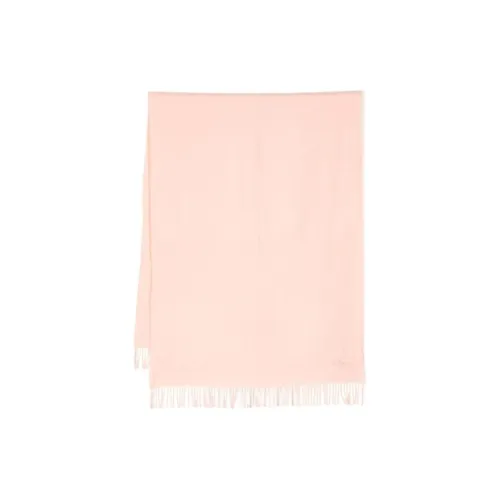 Mulberry Мериносовая шерсть Вязаные шарфы Унисекс Розовый