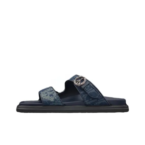 DIOR Aqua Слипоны Blue Men's