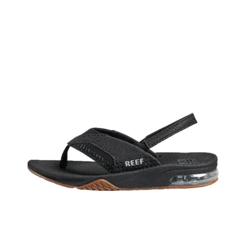 REEF Антизапахивающие Шлепанцы Мужские Черные