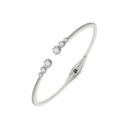 Givenchy Кристальные браслеты унисекс серебряный