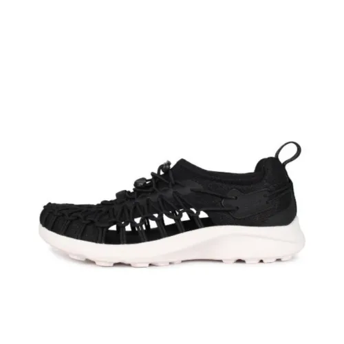 KEEN UNEEK SNK Slip-resistant Abrasion-resistant Low Top Casual Shoes Women's Black
