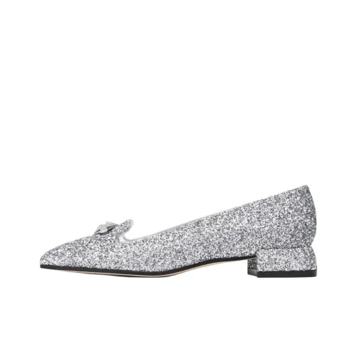 Jimmy Choo Ravi Повседневная обувь Женская Серебряная