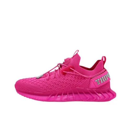PLEIN SPORT Повседневный Низкий Топ Флуоресцентный Фуксия Унисекс