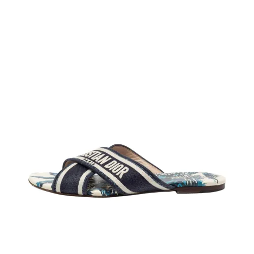 DIOR Dway Стильные Сандалии Женские Индиго