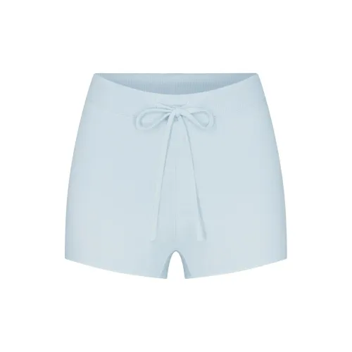 SKIMS Хлопок Джерси Короткие Боксеры Женские Опал Опал