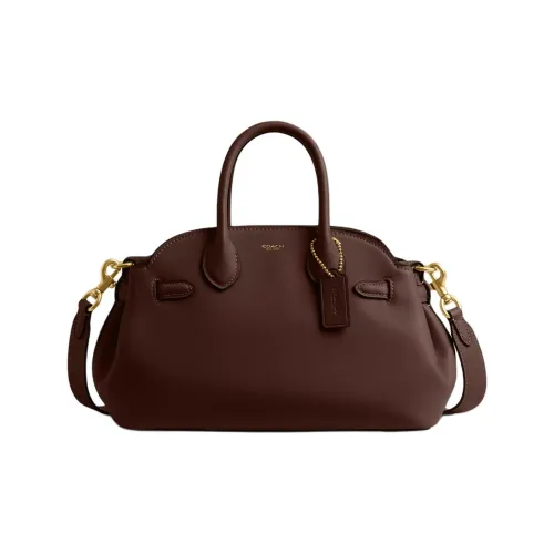 COACH Empire Carryall Кожа Через плечо Одно плечо Сумка Обычный Женский Кленовый