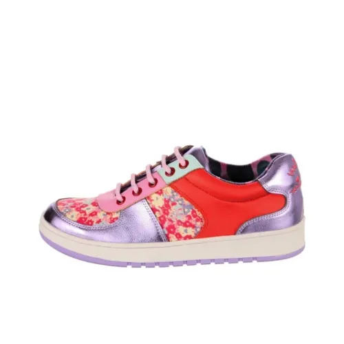 IRREGULAR CHOICE Низкие кроссовки для скейтбординга женские фуксия