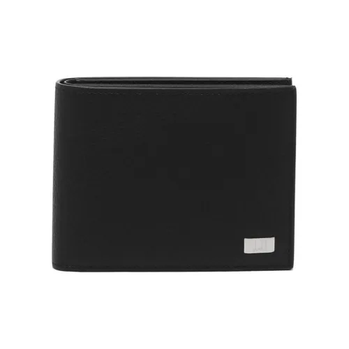 Dunhill Кожа Кошелек Мужской Черный