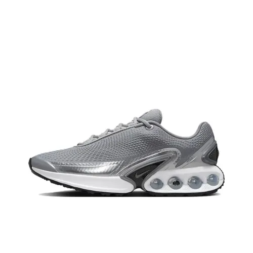 Nike Air Max Dn Устойчивый к истиранию Низкий Топ Casual Женский Серебряный