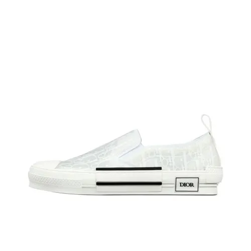 DIOR B23 Низкий Топ Стильный Скейтбординг Мужской Белый