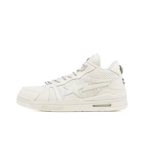 A BATHING APE Clutch Sta MID Топ Скейтборд Кроссовки Мужские