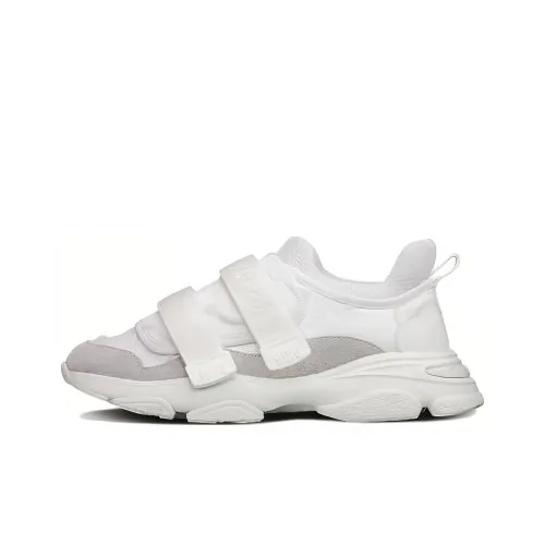 DIOR D Прогулка Низкий Топ Повседневная Обувь Женская Белая