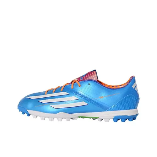 Adidas Slip-resistant Abrasion-resistant Lightweight Football Cleats Unisex Blue White Адидас противоскользящие устойчивые к истиранию легкие футбольные бутсы унисекс синие белые