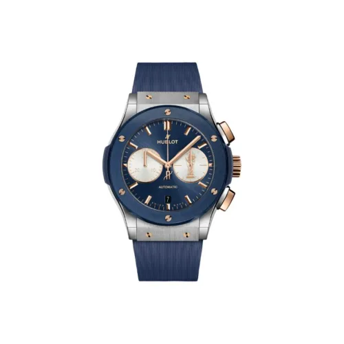 HUBLOT Автоматический Механический Часы для Мужчин 45 мм Синий