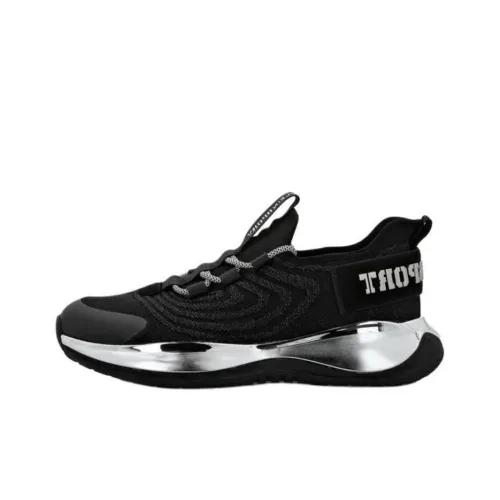PLEIN SPORT Повседневный Низкий Топ Черный Унисекс