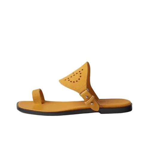 HERMES Hera Слипоны Женские Желтые