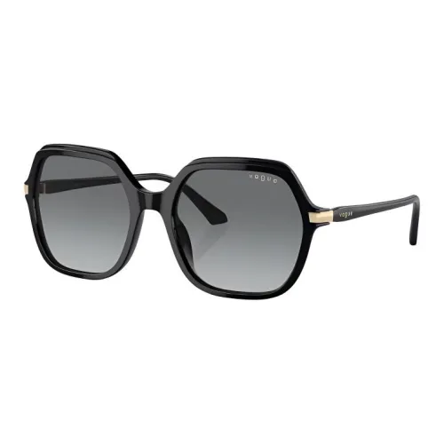 VOGUE Квадратные Солнцезащитные Очки Женские Черные