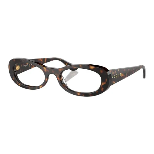 VOGUE Ацетат Овальные Оправы для очков Мужские Черепаховый цвет
