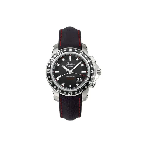 Glashütte Original Автоматический Механический Часы для мужчин, 42 мм, Черный