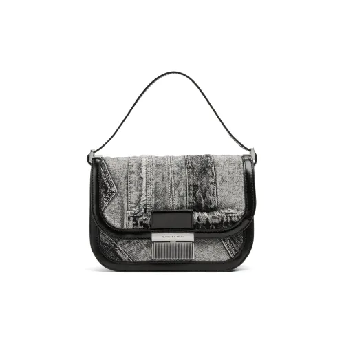 CHARLES KEITH Сумка через плечо сумка среднего размера женская черная