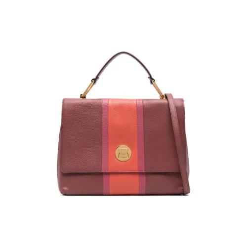 COCCINELLE Сумка через плечо из кожи сумка для женщин каштаново-коричневый