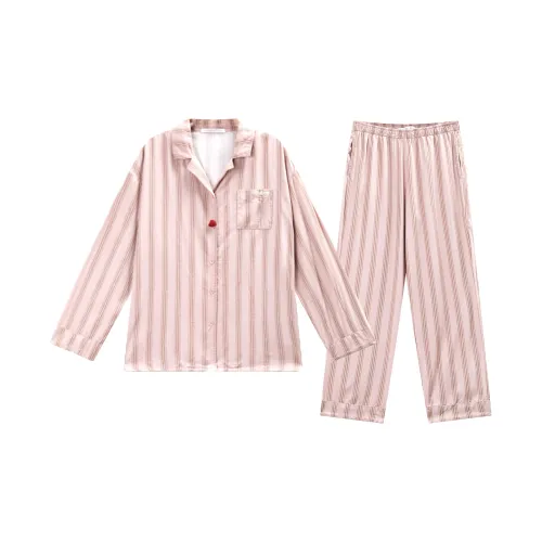 GUKOO Пижамный комплект женский резина розовый