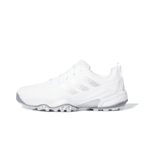 Adidas CODECHAOS 25 Противоскользящая Устойчивая к истиранию Низкий Топ Обувь для гольфа Мужская Белая