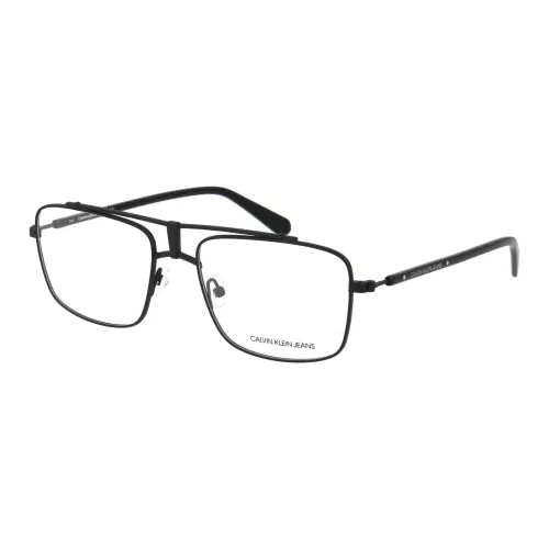 CALVIN KLEIN Квадратные Оправы для Очков Мужские Черные