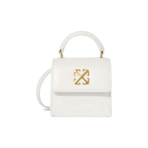 Off Белый Телячья кожа с полиуретаном через плечо сумка женская белая