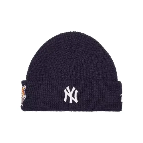 New Era Акриловые шапки-бини унисекс темно-синие