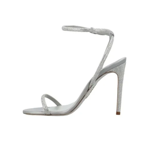 RENE CAOVILLA Ellabrita one Ремень Сандалии 10,5 см Женские Серебряные