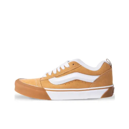 Vans Knu Skool Скейтборд Кроссовки Низкие Желтые Мужские