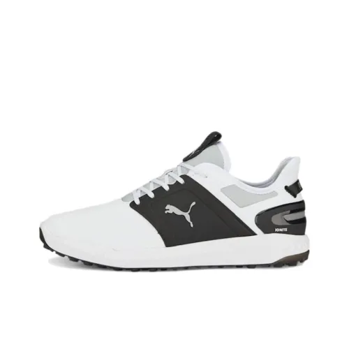 PUMA IGNITE ELEVATE Низкий Топ Обувь для гольфа Мужская Черный Белый