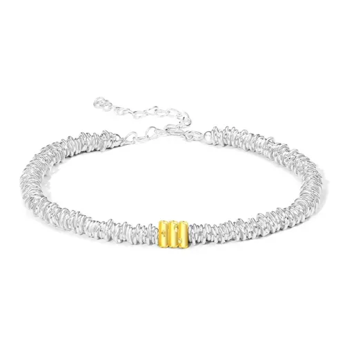 SHARK BABY Двухтонный браслет серьги и ожерелье комплект из 2 предметов унисекс