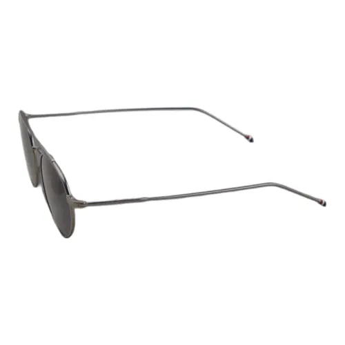 THOM BROWNE· Титан Авиатор Солнцезащитные очки Унисекс Золото