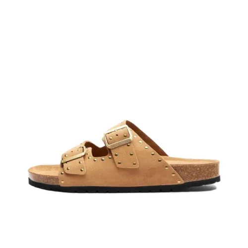 SCAROSSO Устойчивые к истиранию Слипоны Мужские Бежевые