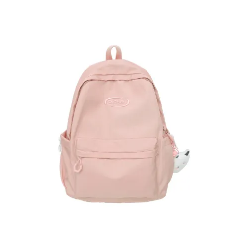 Путешествие Нейлон Рюкзак Женские Розовый Зеленый Фиолетовый Черный Серый