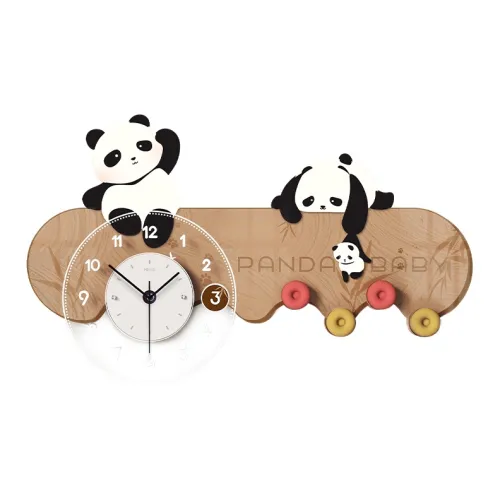 Meishida Sweeping Seconds Movement Унисекс Настенные часы Кофе