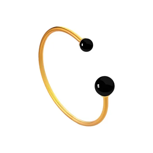 Gerel Gilvaa Браслеты из черного агата Унисекс