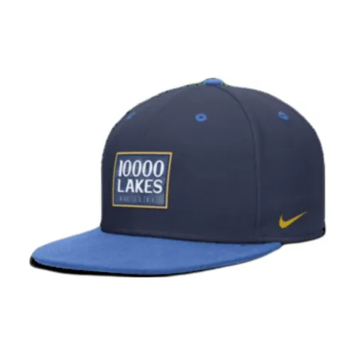 nike Полиэстер Кепки Мужские Синие
